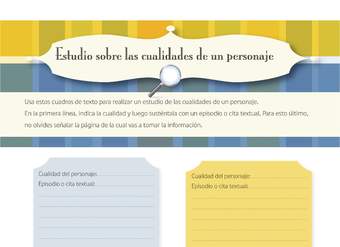 Estudio de las cualidades de un personaje