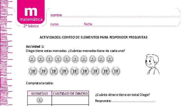 Conteo de elementos para responder preguntas (I)