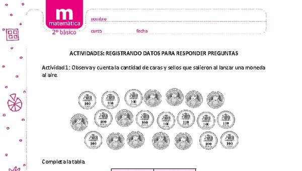 Registrando datos para responder preguntas