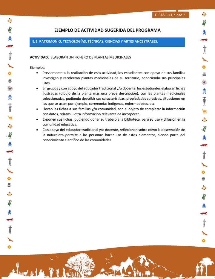 Actividad sugerida Nº 10- LC01 - INTERCULTURALIDAD-U2-EP - ELABORAN UN FICHERO DE PLANTAS MEDICINALES