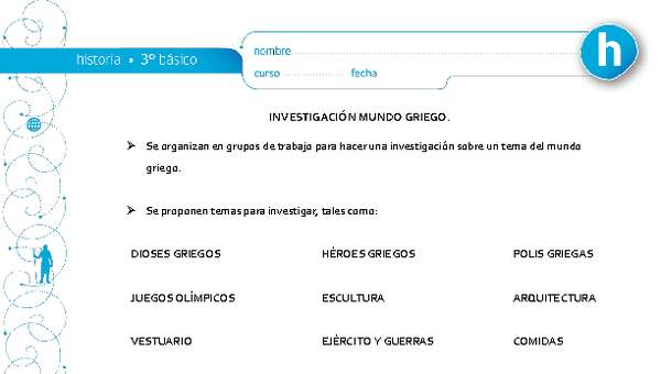 Investigación mundo griego