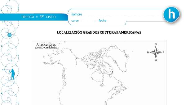 Localización grandes culturas americanas