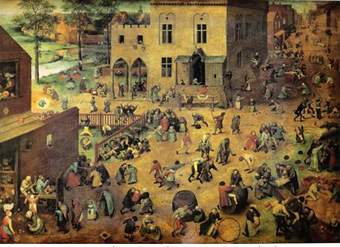 Juegos de niños de Pieter Brueghel