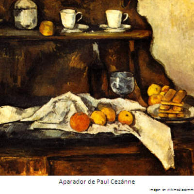 Paul Cézanne, Aparador