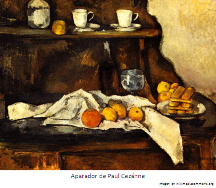 Paul Cézanne, Aparador