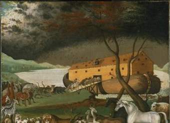 El Arca de Noé de Edward Hicks