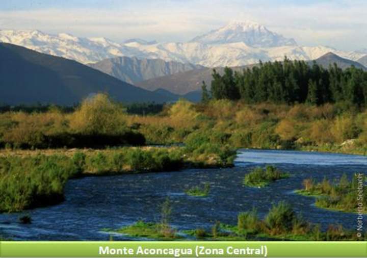 Monte Aconcagua, Zona Central