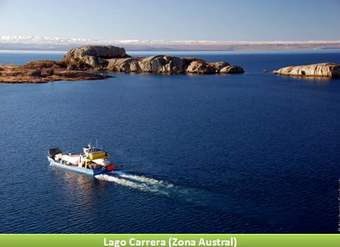 Lago Carrera, Zona Austral