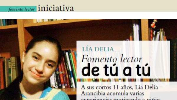 Lía Delia: fomento lector de tú a tú