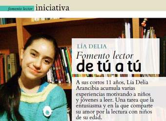 Lía Delia: fomento lector de tú a tú