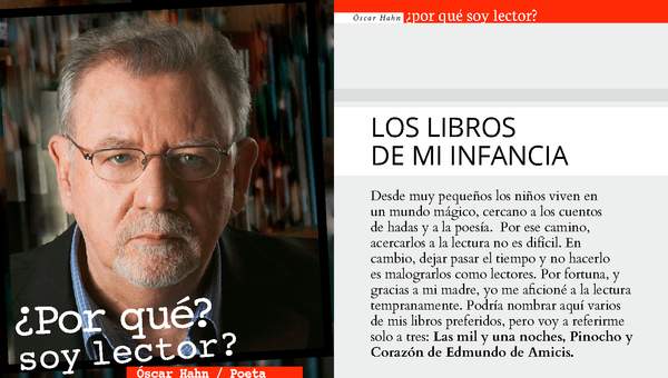Óscar Hahn: Los libros de mi infancia