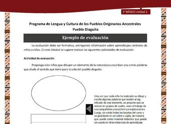 Ejemplo de evaluación