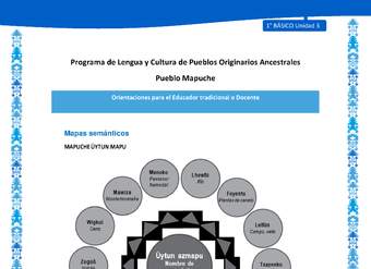 Orientaciones al docente - LC01 - Mapuche - U3 - Mapa semántico
