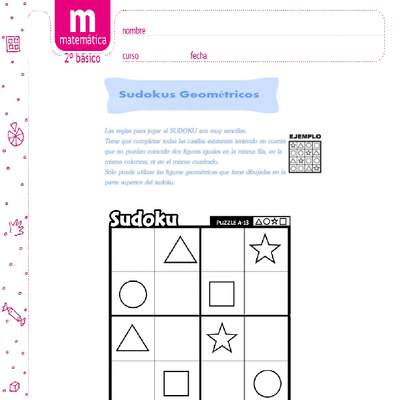 Sudoku geométrico 13