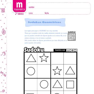 Sudoku geométrico 14