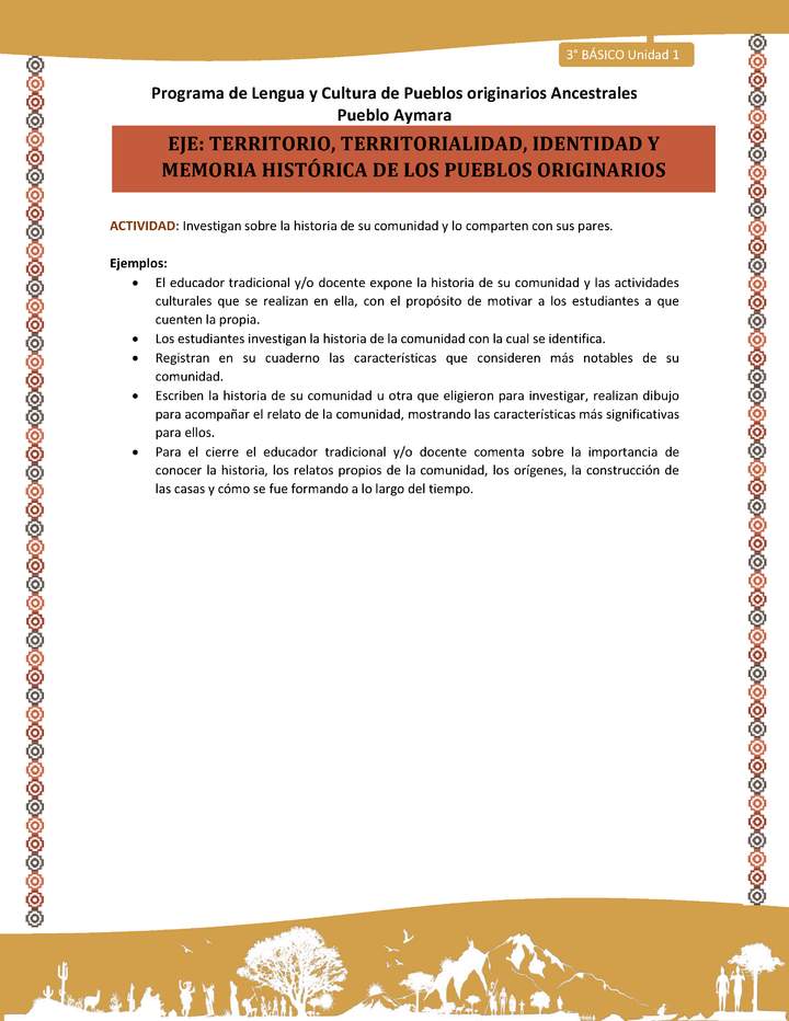 08-Actividad Sugerida LC03 U01-0A07-Investigan sobre la historia de su comunidad y lo comparten con sus pares