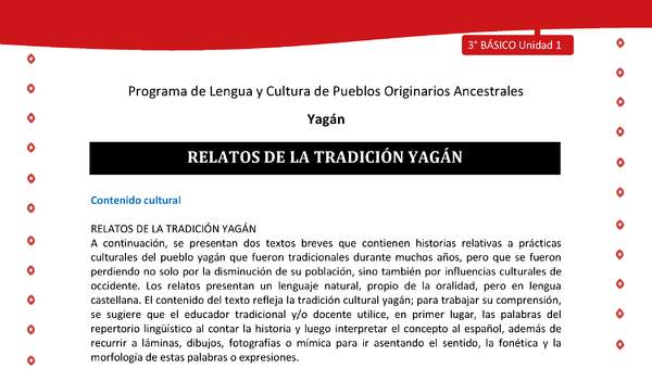 Relatos de la tradición yagán