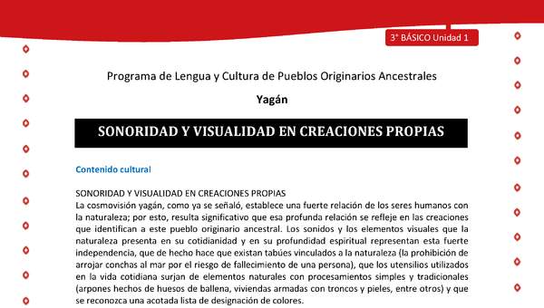 Sonoridad y visualidad en creaciones propias