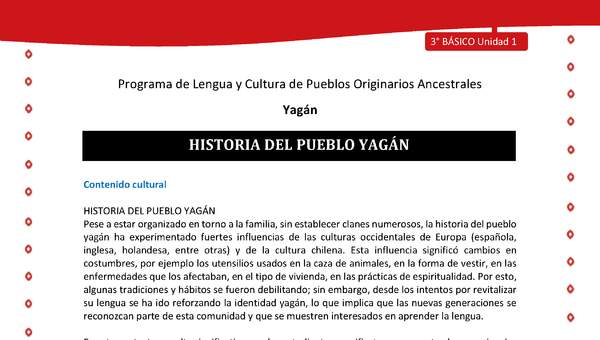 Historia del pueblo yagán