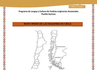 01-Orientaciones para el educador-LC03 U02-Mapa mudo de las regiones de chile