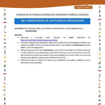 Reflexionan sobre las formas de relación del pueblo colla con la pachamama