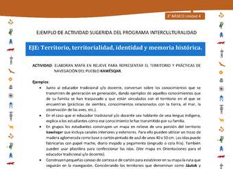 Elaboran mapa en relieve para representar el territorio y prácticas de navegación del pueblo kawésqar