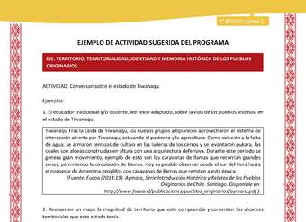 04-Actividad Sugerida LC03 COL-U01-OA07-Conversan sobre el estado de Tiwanaqu.