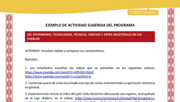 08-Actividad Sugerida LC03 COL-U01-OA16-Escuchan vidalas y comparan sus características