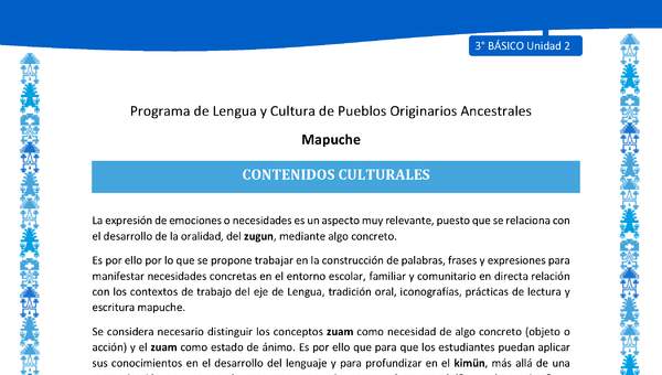 Contenidos culturales