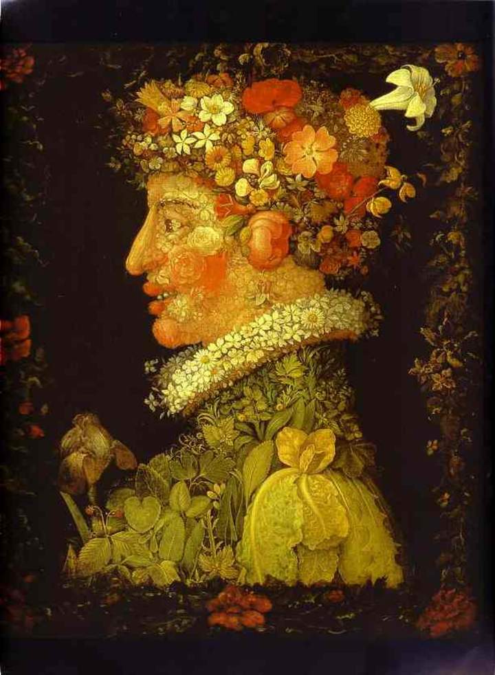 La Primavera de Giuseppe Arcimboldo