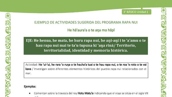 Investigan sobre diferentes elementos históricos del pueblo rapa nui relacionados con el mar