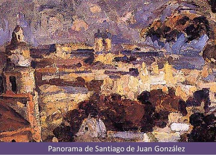 Panorama de Santiago de Juan Francisco González