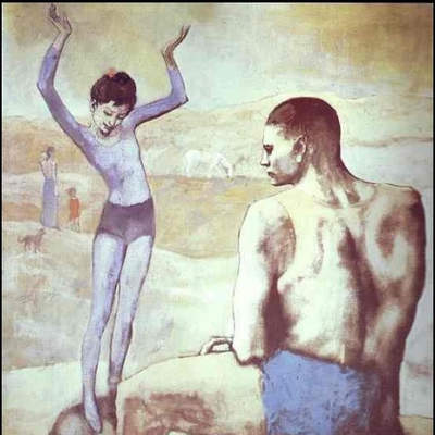 La acróbata de la bola de Pablo Picasso