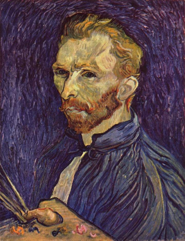 Autorretrato de Vincent Van Gogh