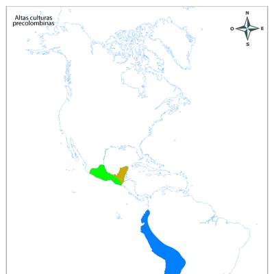 Ubicación culturas precolombinas