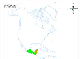 Ubicación culturas precolombinas