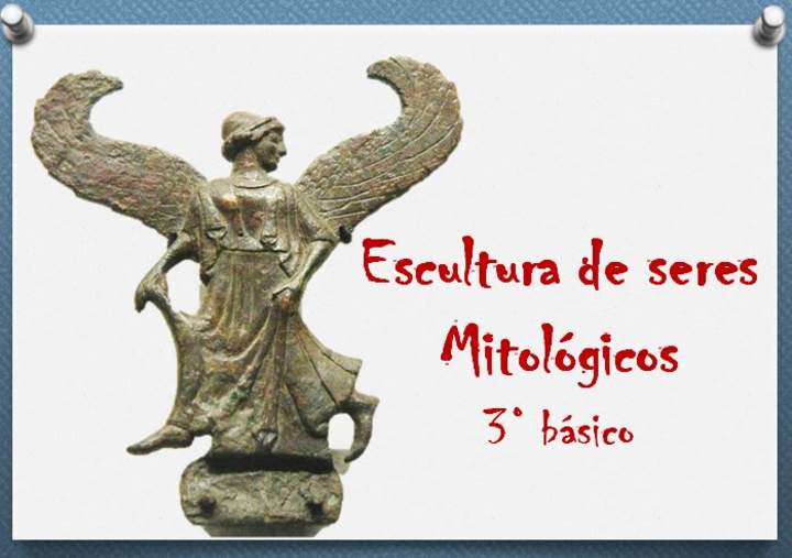 Escultura de seres mitológicos