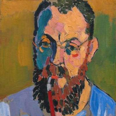 Retrato de Henri  Matisse de André Derain