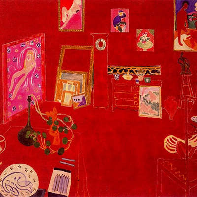 Estudio rojo de Henri Matisse