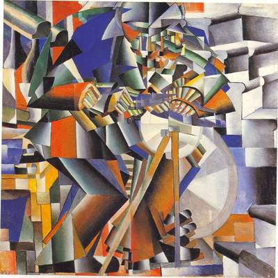 El afilador de cuchillos de Kazimir Malevich