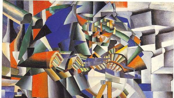 El afilador de cuchillos de Kazimir Malevich