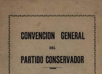 Convención General del Partido Conservador : celebrada en Valparaíso los días 6,7 y 8 de Diciembre de 1941