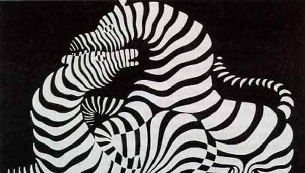 Zebra de Victor Vasarely