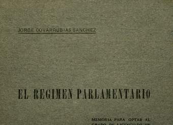 El régimen parlamentario