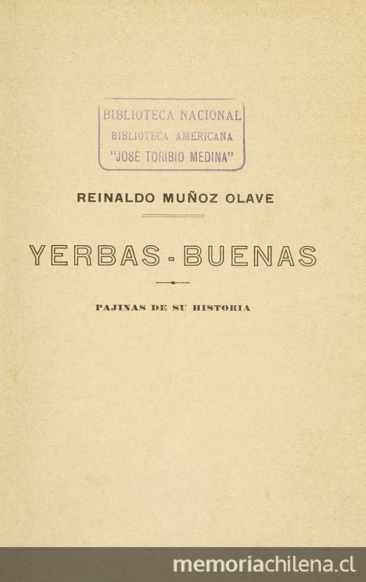 Yerbas-Buenas: Linares i San Javier : pájinas de su historia