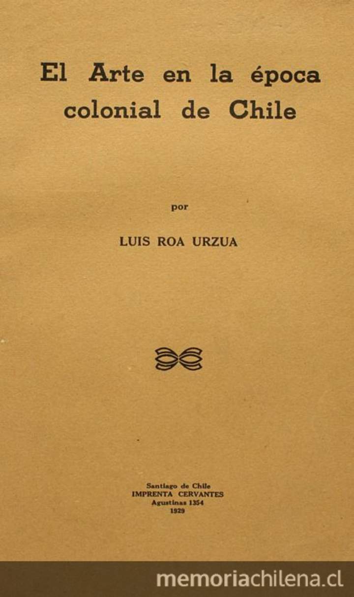 El Arte en la época colonial de Chile
