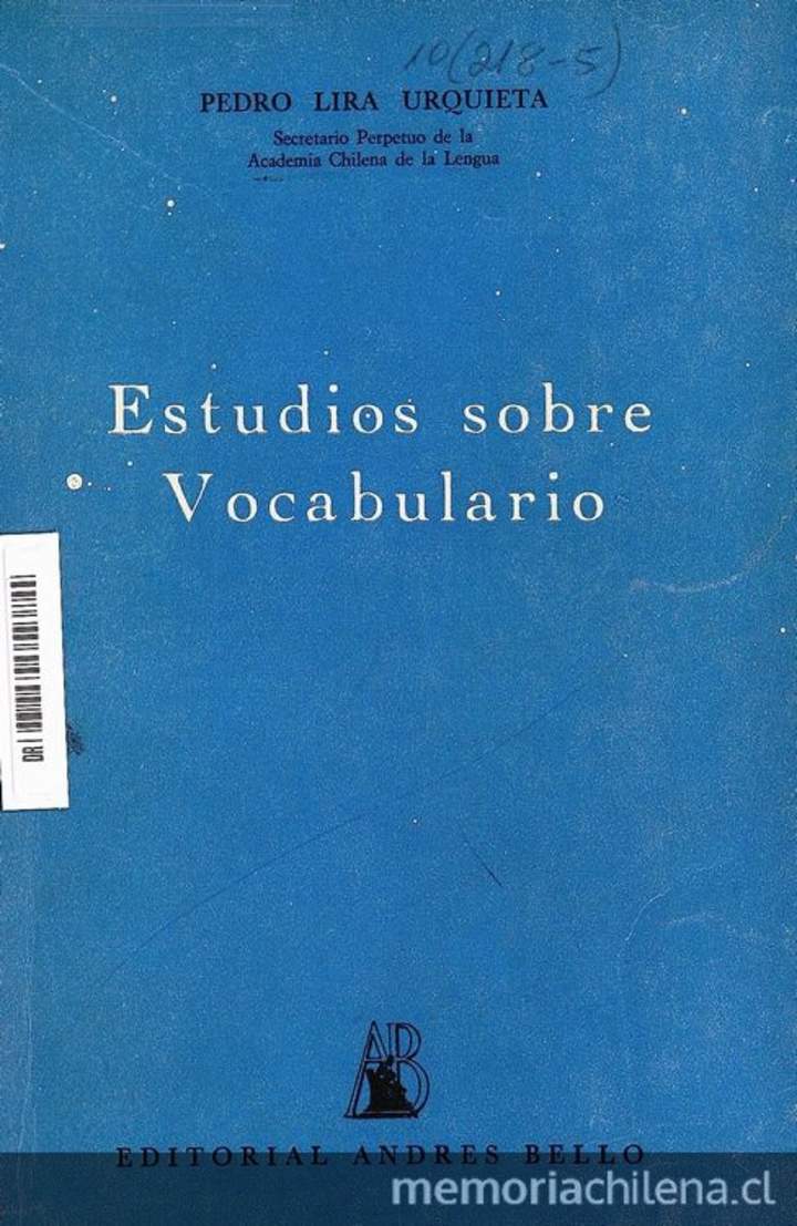 Estudios sobre vocabulario - Curriculum Nacional. MINEDUC. Chile.