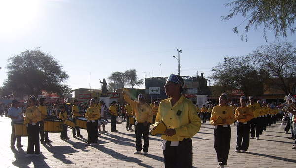 Morenos en la fiesta de la Tirana