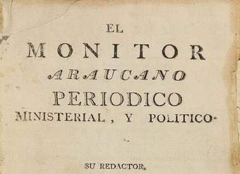 El Monitor Araucano, Santiago, 19 de octubre de 1813
