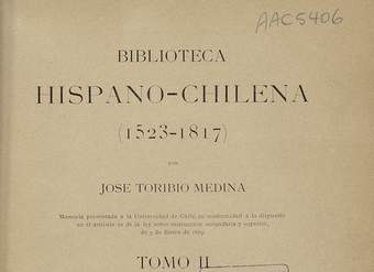 Biblioteca hispano-chilena : (1523-1817) : tomo 2